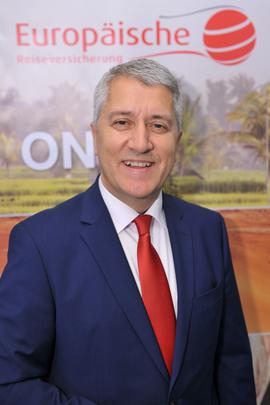 Hier sehen Sie Mag. Wolfgang Lackner, Vorstandsvorsitzender der Europäischen Reiseversicherung. Copyright: Philipp Hutter